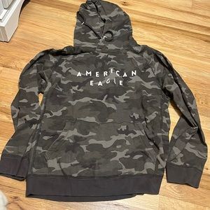 Camo American Eagle Hoodie